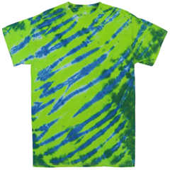 Lime / Royal Tiger Stripe