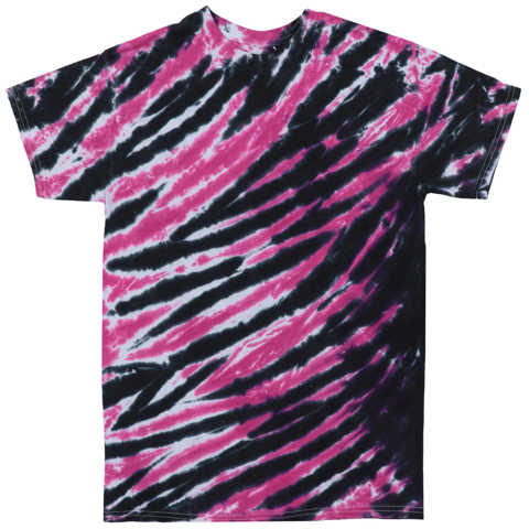 Pink / Black Tiger Stripe
