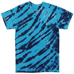 Turquoise / Navy Tiger Stripe