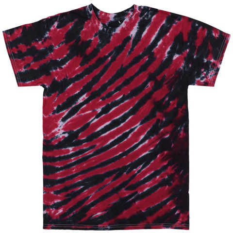 Red / Black Tiger Stripe