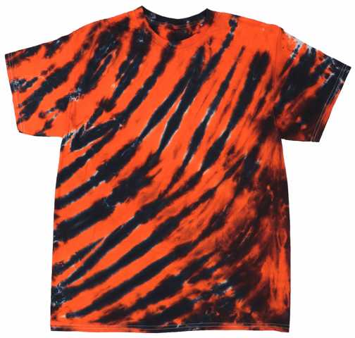 Orange / Black Tiger Stripe