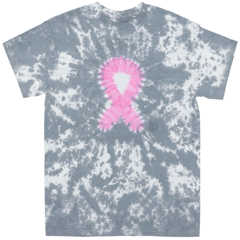 Light Pink Ribbon / Silver