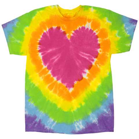 Neon Rainbow Heart