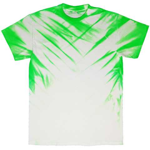 Neon Green / White Mirage