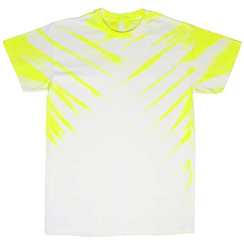 Neon Yellow / White Mirage