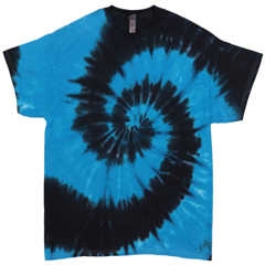 Honolulu Blue / Black Swirl