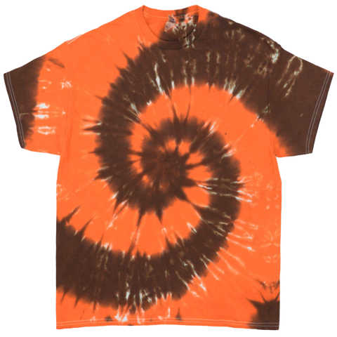 Orange / Brown Swirl