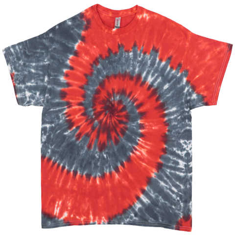 Vermilion / Gray Swirl