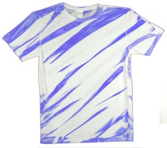 Image for Neon Blue Zebra Stripe