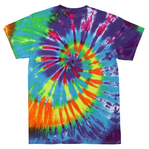 Personalized Rainbow Tie Dye T-Shirts - Swirl EX Pattern - Tie Dye ...