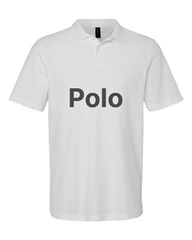 Adult Pique Polo Shirt - 5.2 oz. 100% Softstyle Cotton