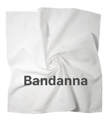 Bandana - 20" x 20" 100% Cotton
