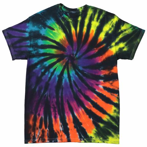 Tie Dye Rainbow T-Shirts and More - Hurricane - Tie Dye Wholesaler