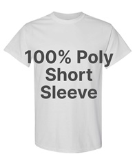 Performance - 100% Polyester Short Sleeve T-Shirt