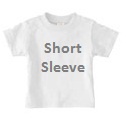 Infant and Toddler Short Sleeve T-Shirts - 5.3 oz. 100% Cotton