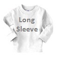Infant and Toddler Long Sleeve T-Shirt - 5.5 oz. 100% Cotton